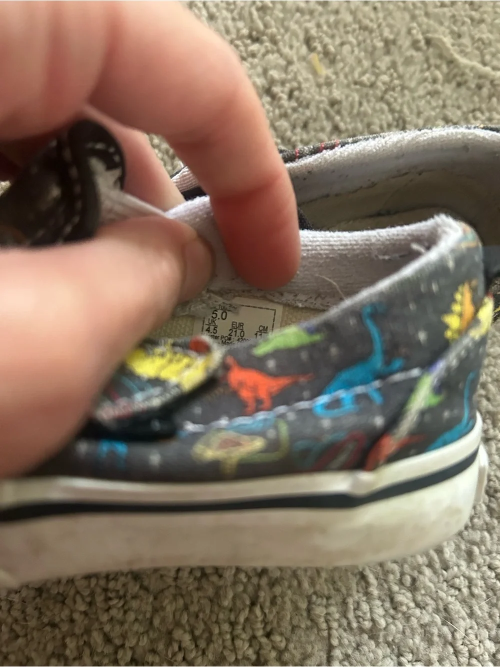 Toddler boy size 5